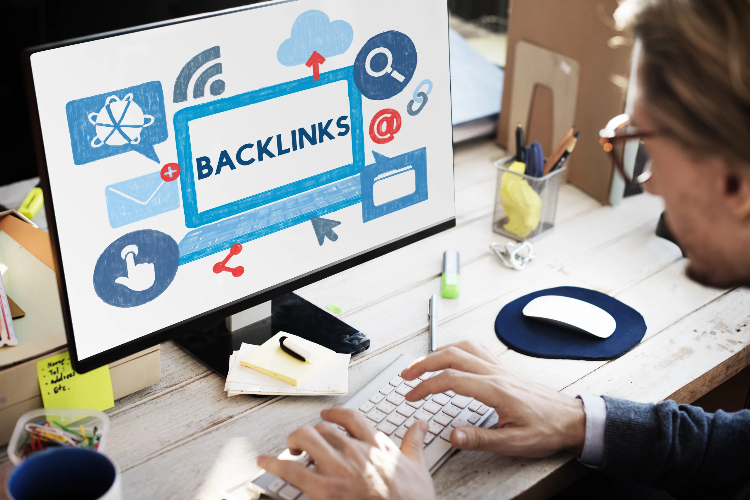 backlink-hyperlink-networking-internet-online-technology-concept بناء الروابط الخلفية ذات الجودة العالية